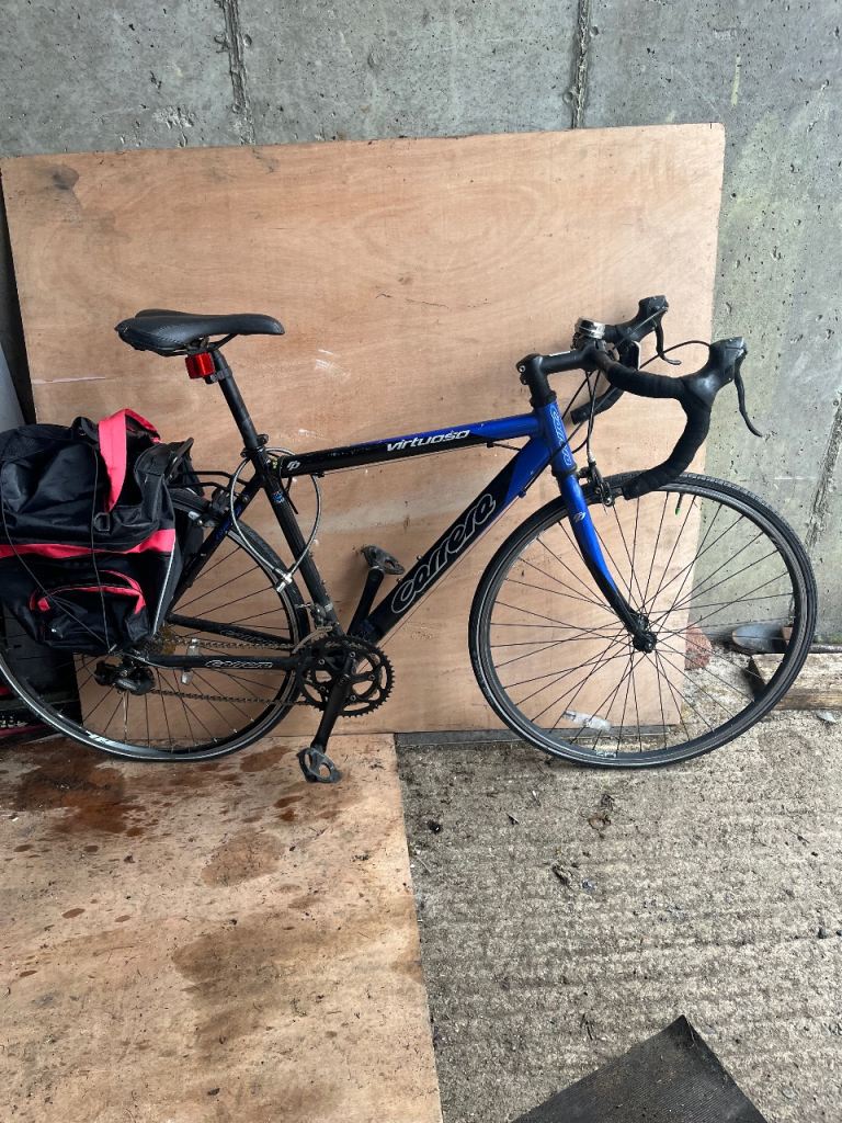 Carrera Virtuoso Road Bike – Blue & Black, Good Condition
