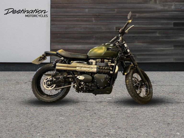 2024 Triumph SCRAMBLER 900 orange 5 Speed