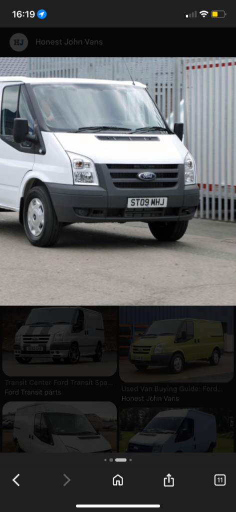 Ford transit mk7 front end 