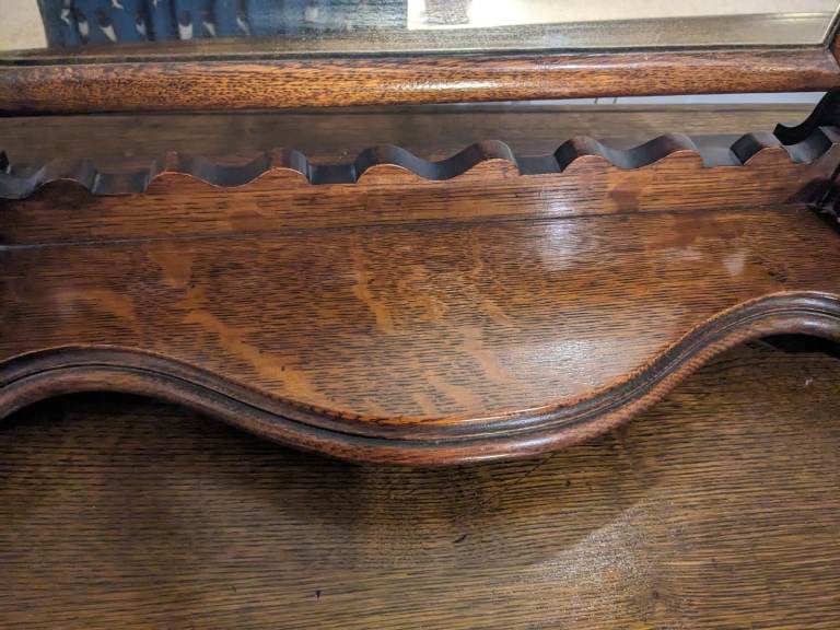 Barley Twist swing dressing table mirror