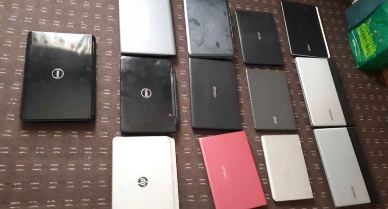 Job Lot of Used Laptops - Various Brands and Conditions