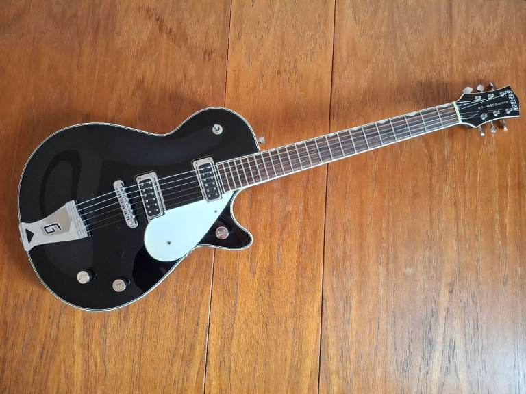 Modified Gretsch G5235 Electromatic Pro Jet, 2007, Black