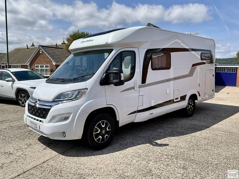 Hobby Optima V65 GE, 2021, rear garage motorhome for sale