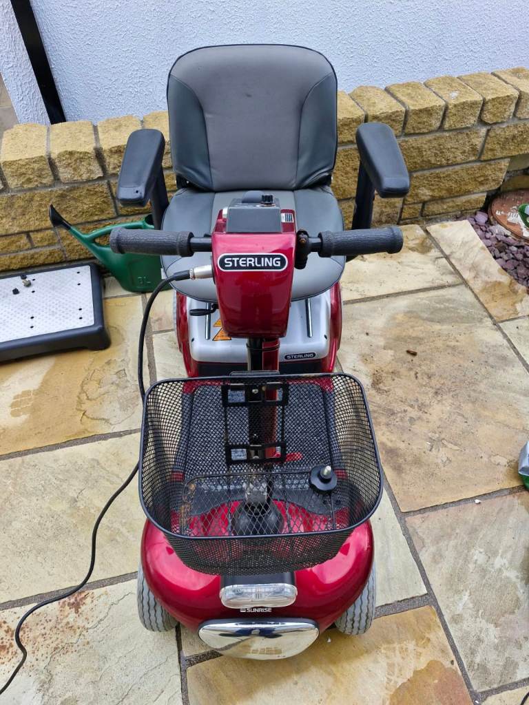 Sterling Mobility Scooter - Red, Needs New Battery and Service
