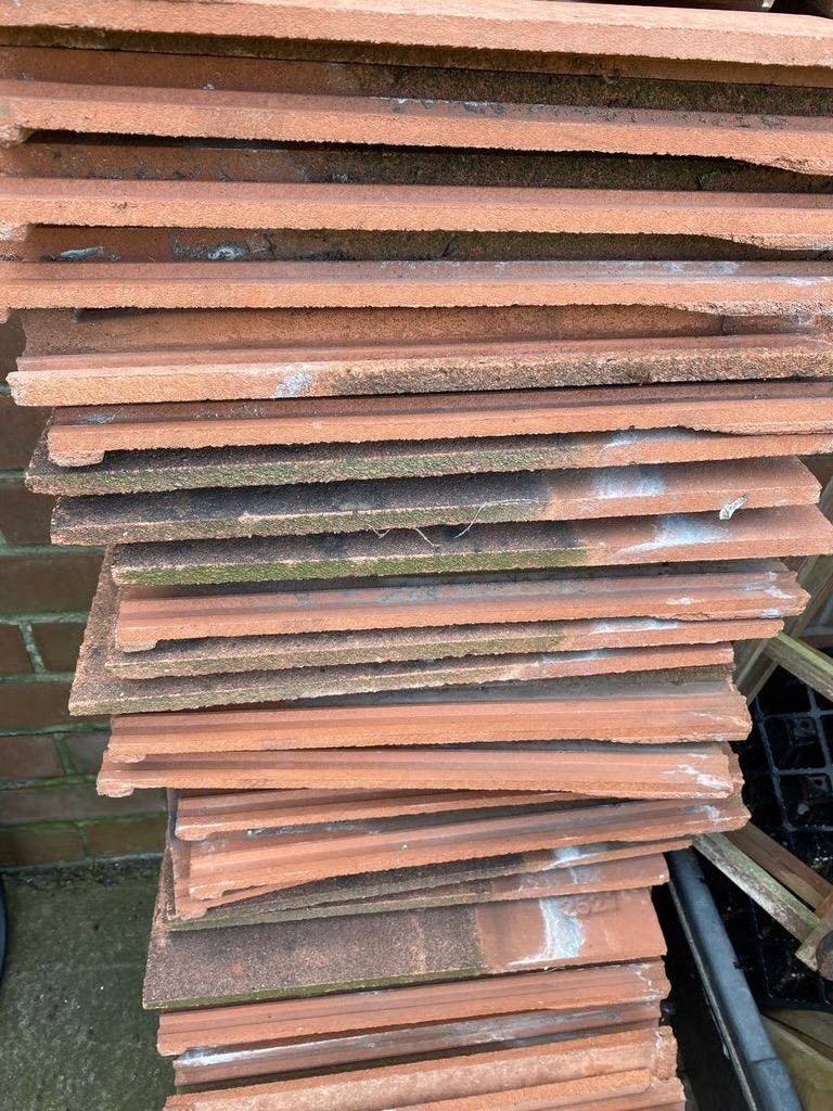 Roof tiles, Marley modern, 35 tiles available, storm damage repair roofing slates 