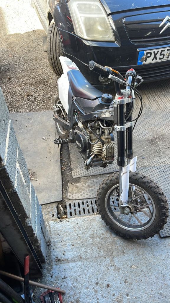 65cc motor bike spares,repairs,salvage,project etc