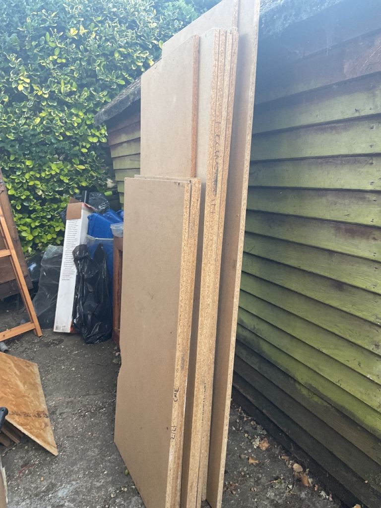 Chipboard, osb and ply- Various Sizes, Fair Condition