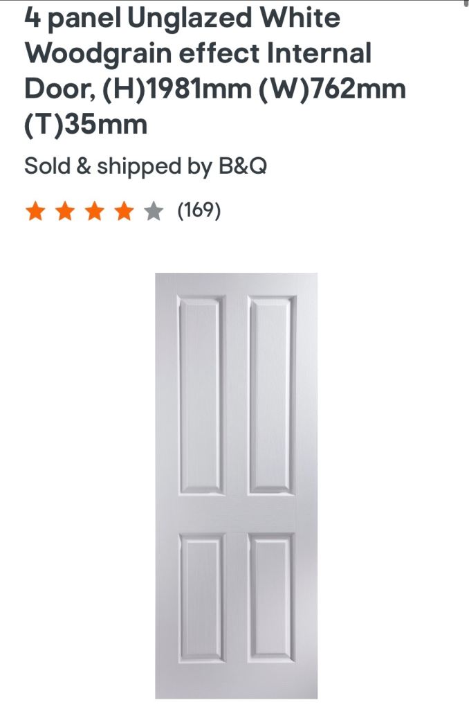 image for White internal door