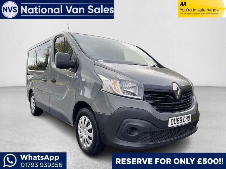 2018 Renault Trafic Motorbilty Bus With Ramp. MPV Diesel Manual