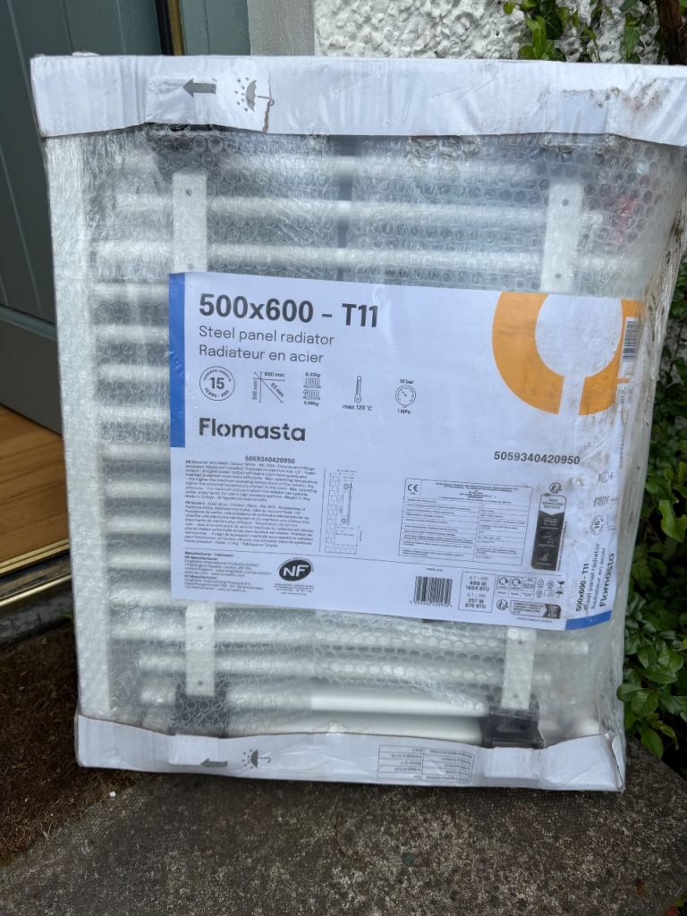 Flomasta 500x600 - T11 steel panel radiator
