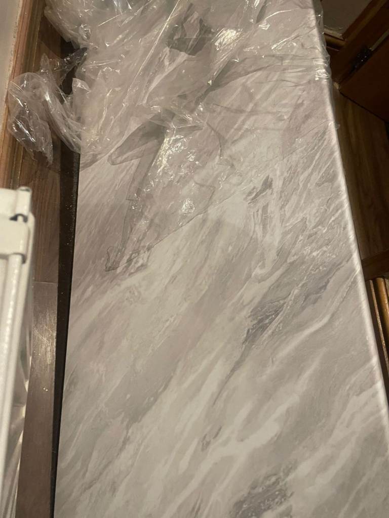 Wickes Laminate Marble Effect Marmo Grigio Worktop 6ft 6 inch long 2ft wide