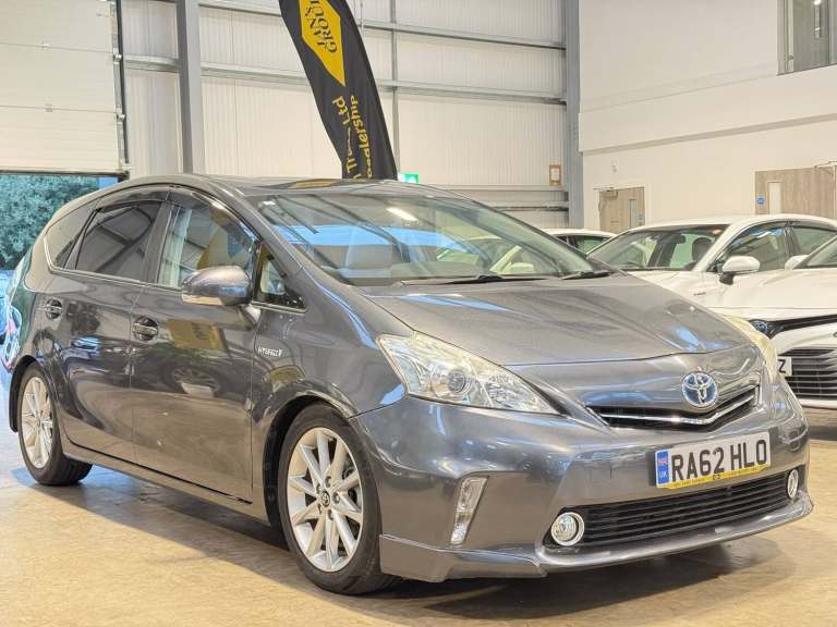 2012 Toyota 7 Seat Prius Toyota Prius Alpha Hybrid Petrol Gray 2012 7 Seater