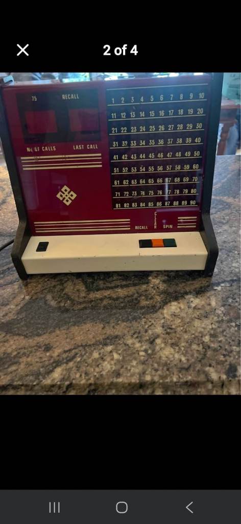 WANTED... BINGO MACHINE