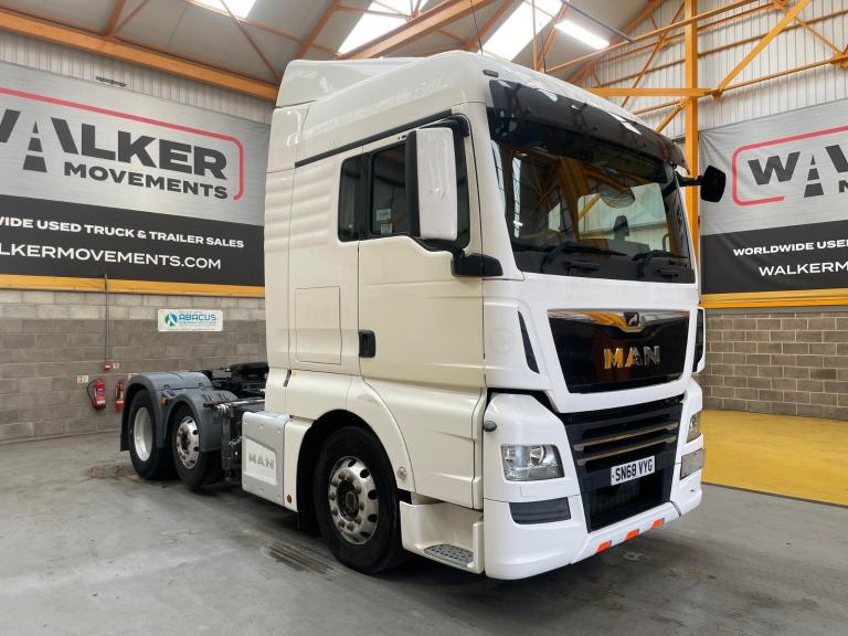 MAN TGX 24.460 *EURO 6* XLX 6X2 TRACTOR UNIT – 2018 – SN68 VYG