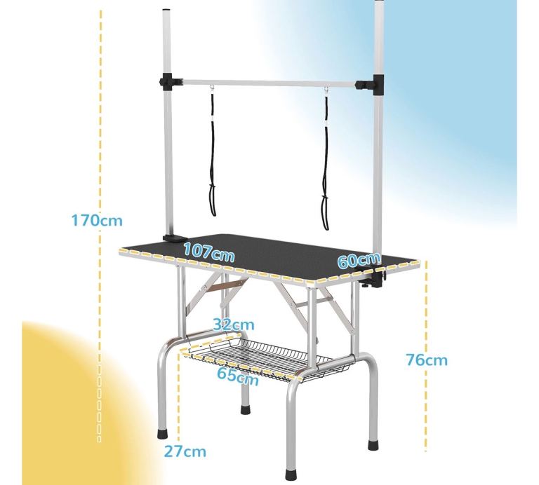 RRP £100- Brand new dog grooming table 