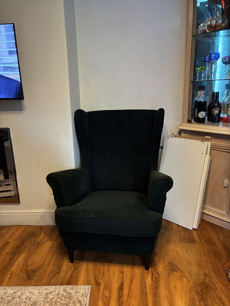 Emerald Ikea armchair free to collect 