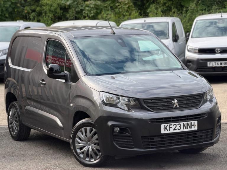 2023 Peugeot Partner 1.5 BlueHDi 1000 Asphalt Premium + Standard Panel Van 5dr Diesel Manual SWB ...