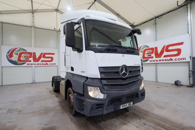 2014 (14 PLATE) Mercedes Benz Actros 1840 4x2 Euro 6 Tractor Units