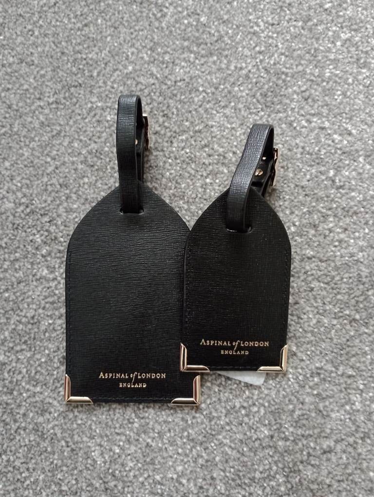Aspinal of London luggage tags 