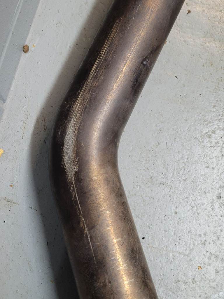 Mk4 supra Blitz 3" 2nd decat pipe / midpipe.