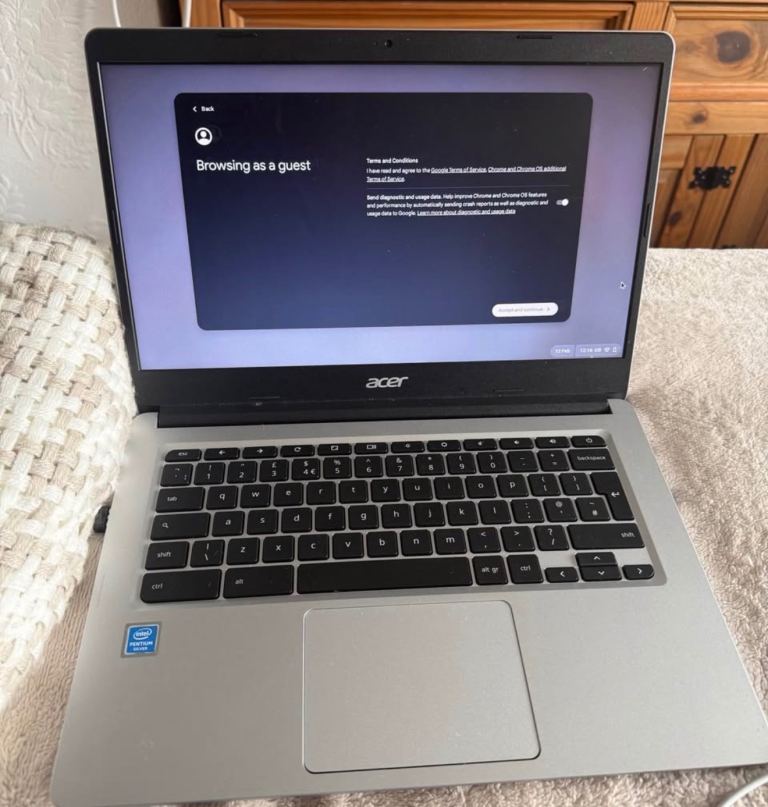 Acer Chromebook Laptop – Good Condition