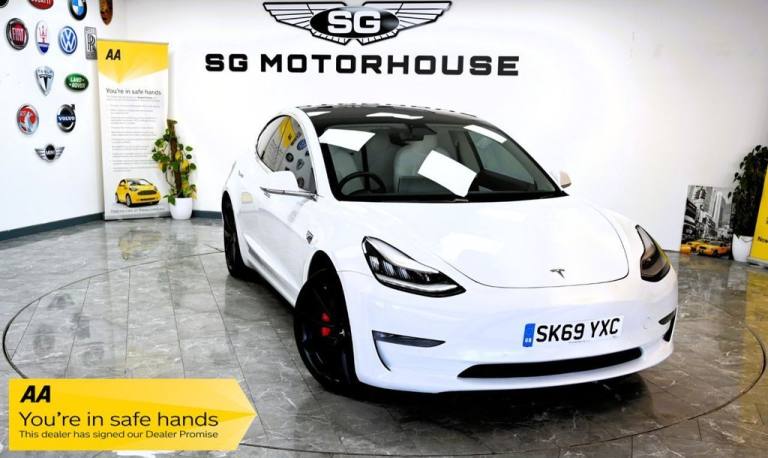 2019 Tesla Model 3 (Dual Motor) Performance Saloon 4dr Electric Auto 4WDE (Performance Upgrade Sa...