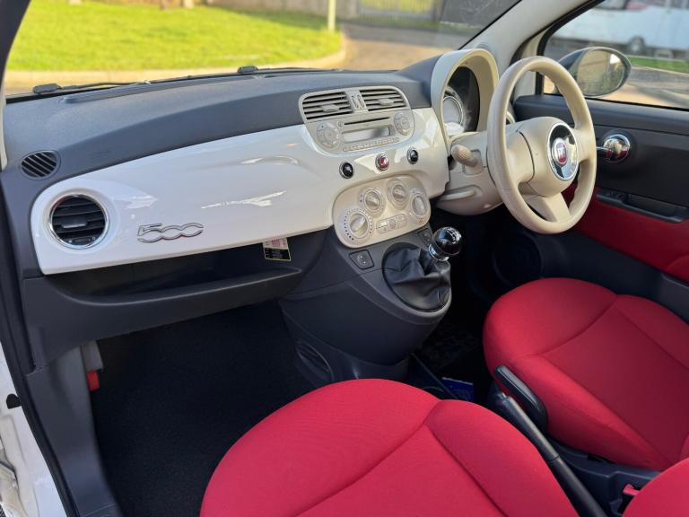 2012 Fiat 500 1.2 Pop 3dr [Start Stop] HATCHBACK Petrol Manual