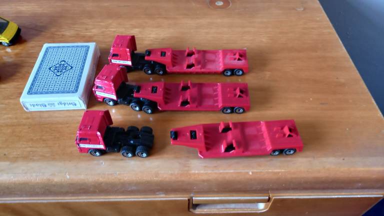 Large Collection of Die-Cast Toy Cars - ok Condition