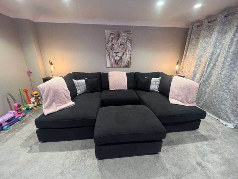 📞 Trendy Brand New U Shape Sofa Set Corner & 3+2 Real 35% OFF Order Today COD
