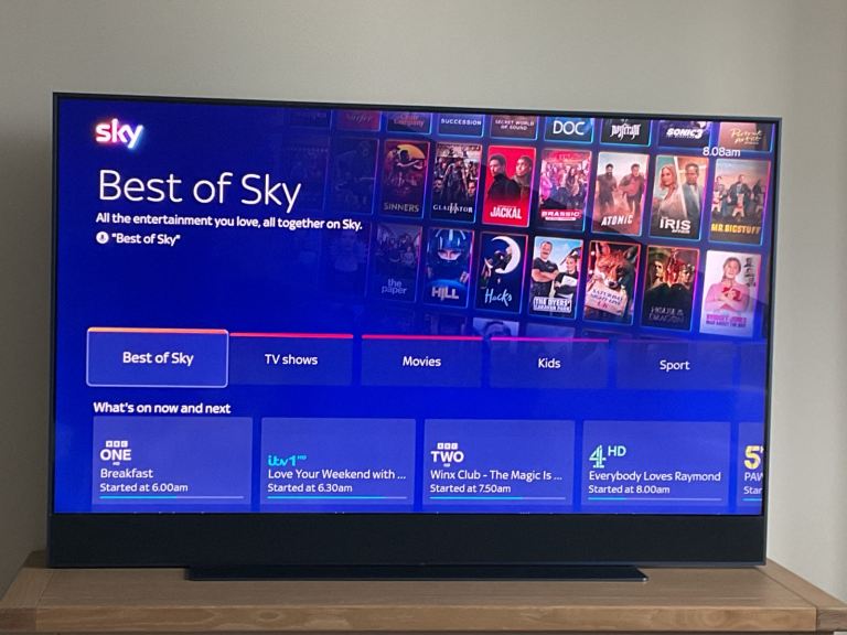 SKY GLASS GEN 1 STREAMING - 55” TV - BLUE