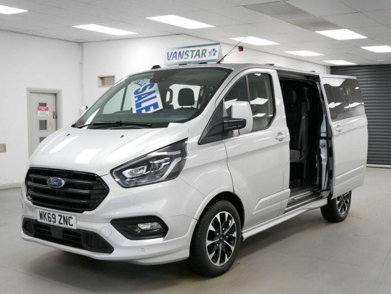 2020 TRANSIT CUSTOM 320 2.0 EBL 185 BHP SWB SPORT 5 SEATER CREWCAB ( NO VAT )