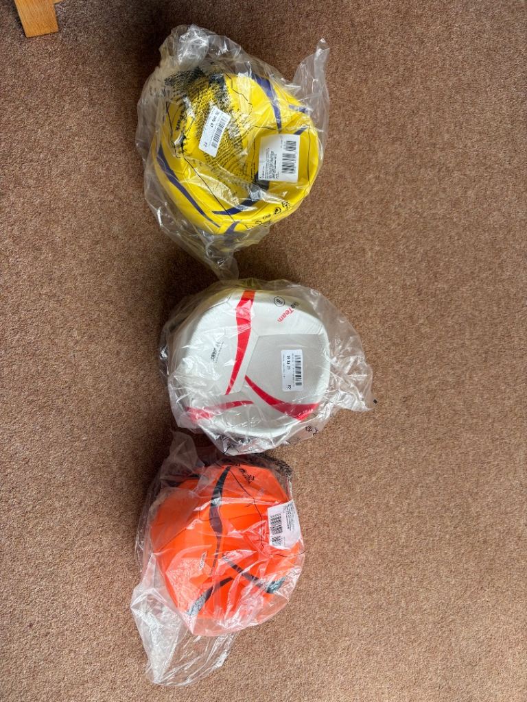 Brand new Nike Park footballs