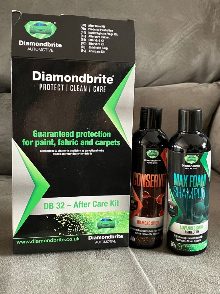 Diamondbrite aftercare shampoo and conserver