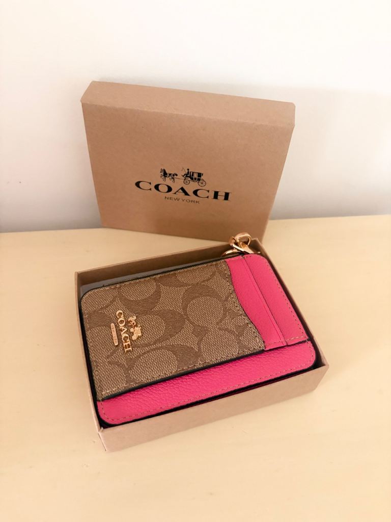 Purse in a pink and brown colourway New & boxed Ideal Christmas gift 🎁 