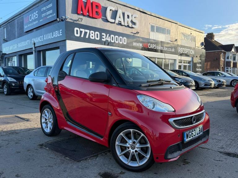 2013 smart fortwo 1.0 MHD Passion SoftTouch Euro 5 (s/s) 2dr COUPE Petrol Automatic