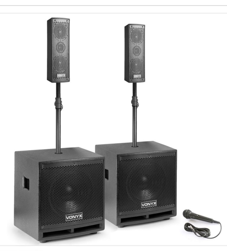 Speakers for h1re *£50 a day *