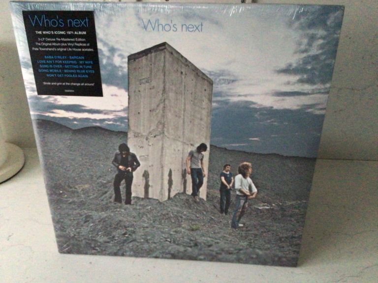 THE WHO WHO S NEXT 3LP DELUXE RE mASTERED EDITION 