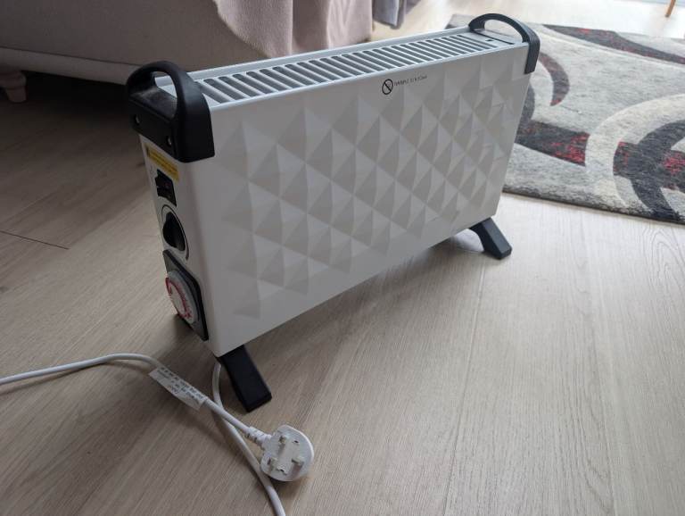 2kW Convector Heater With Timer 
