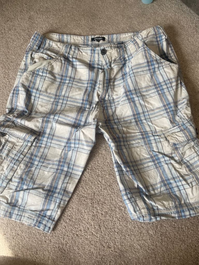 Cargo shorts, waist  38