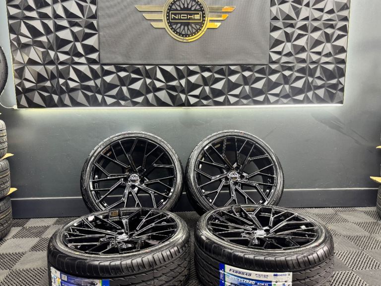 NEW 20” inch audi rs6 black Alloys wheels a4 a5 a6 a7 s4 s6 s5 s7 rs4 rs5 tt q2 q3 q5 etron