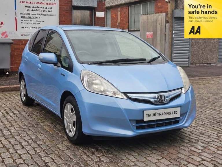 2013 Honda Jazz 1.3 Hybrid 2 Keys 5dr 5 Seats Hatchback Petrol/Electric Hybrid Automatic