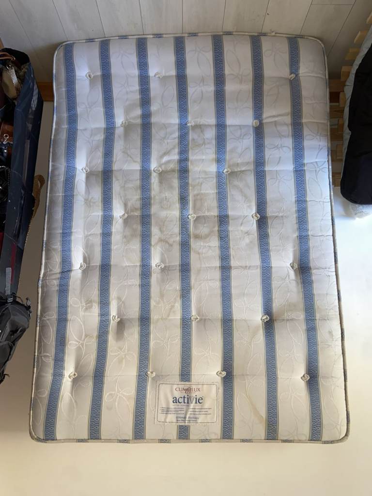 Cumfilux Activie Double Mattress – Great Condition (Fully Disinfected)