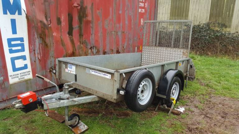 Ifor williams gd84 trailer with ramp