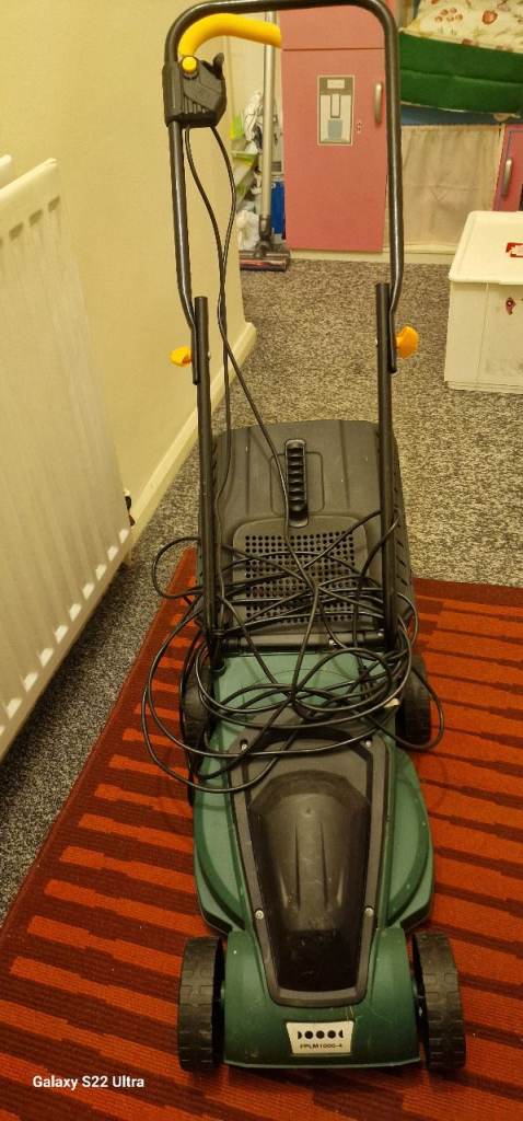 Lawn Mower FPLM1000-4 trimmer. & Elwell garden spade