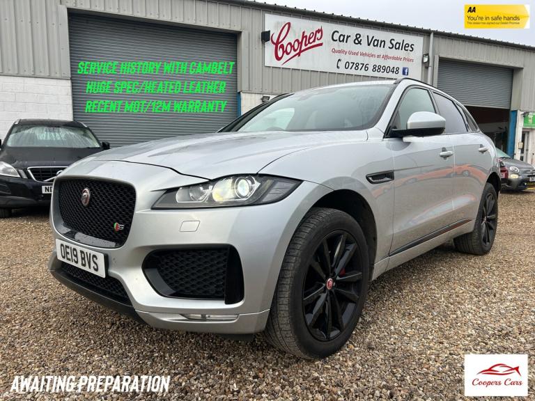 2019 Jaguar F-Pace 3.0d V6 S 5dr Auto AWD ESTATE Diesel Automatic