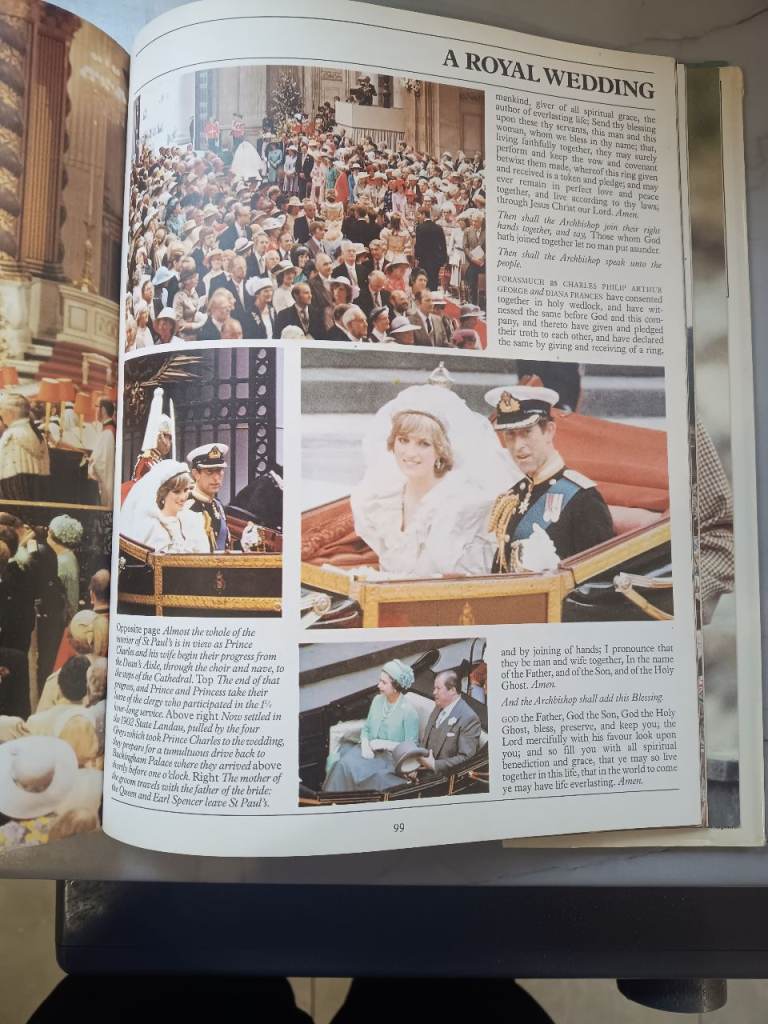 Invitation to a Royal Wedding Book – Charles & Diana, £5.00 for Sale