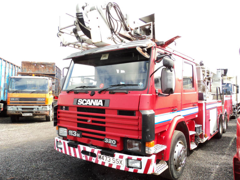 Scania 113 fitted Simon Snorkel ST 290-S
