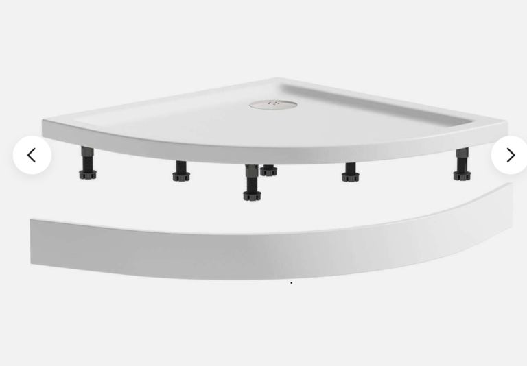 SHOWER TRAY RISER KIT FOR AN OFFSET QUAD MERLYN SERIES 8 SHOWER 
