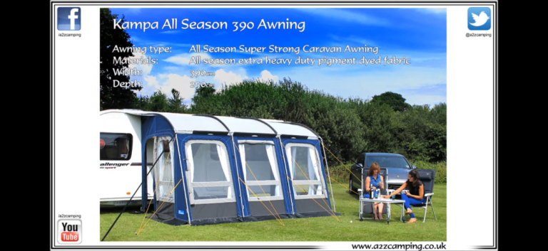 Kampa Rally All Seasons 390 Porch Awning