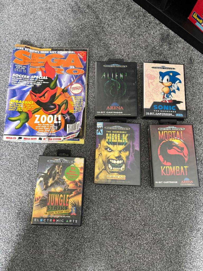 16 bit sega mega drive